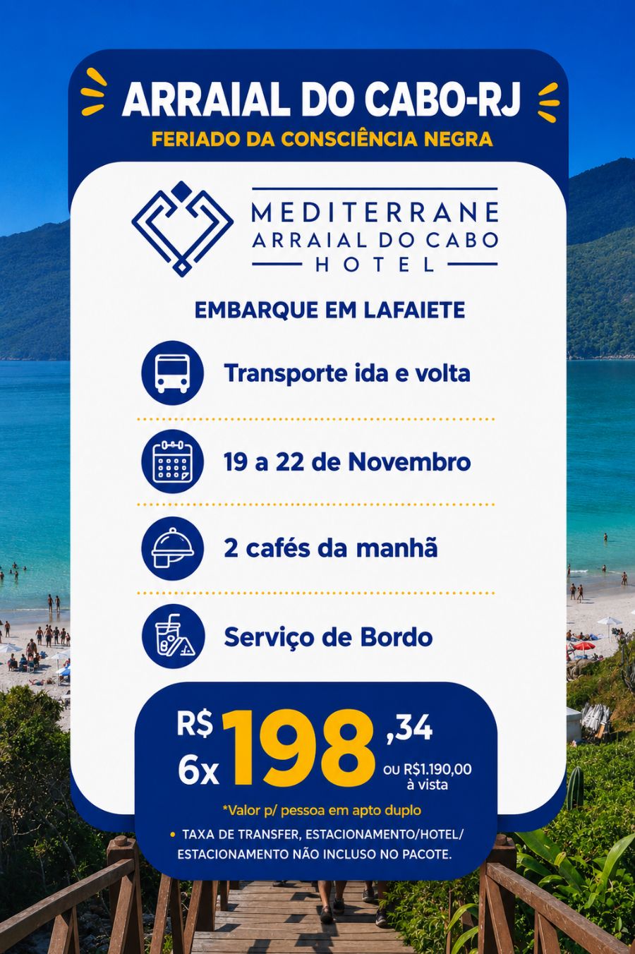 ARRAIAL DO CABO | FERIADO DA CONSCIÊNCIA NEGRA 2026